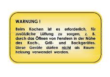 Aufkleber Warnhinweis 01 – Zusätzliche Lüftungsöffnungen
